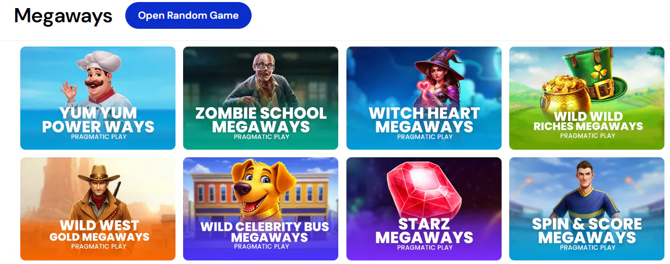 mr thrills casino megaways games